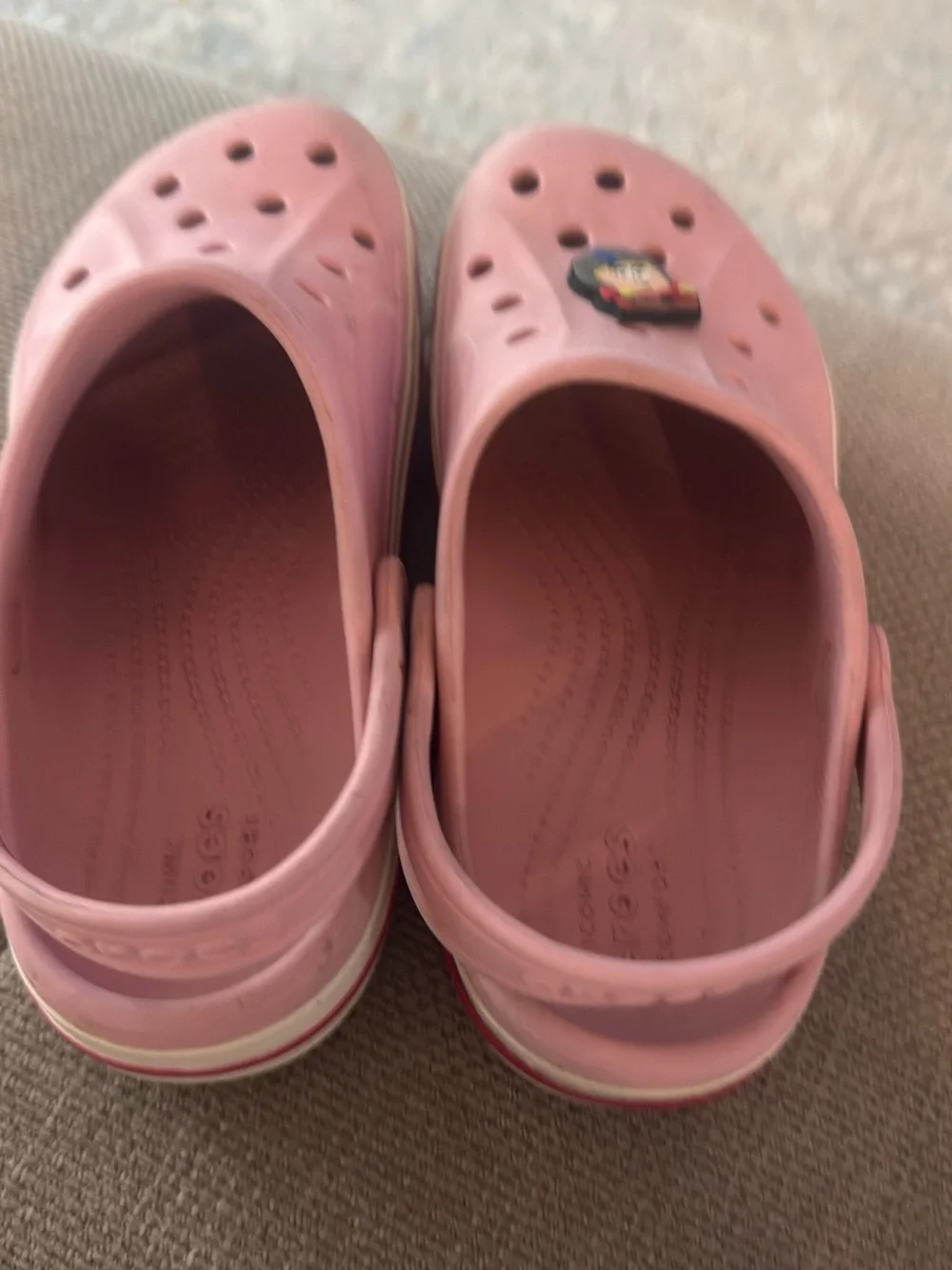 Crocs Kids' Pink Clog Slip-Ons J2